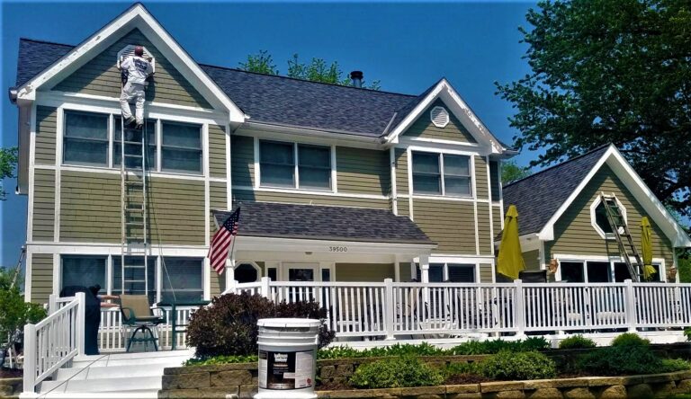 Hallman Lindsay TIMBERSHADES 185 Premium Exterior 100 Acrylic Solid   Kevins Customer Painting Timbershades May 2019 Touched Up 6 24 2020 768x444 