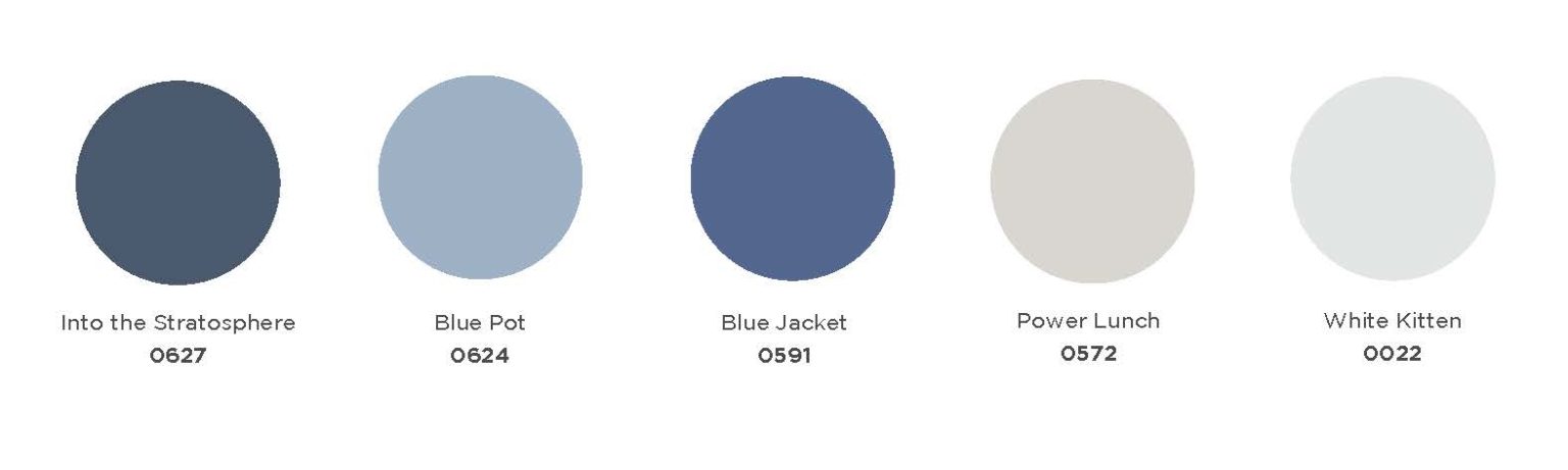 neutral blue colors